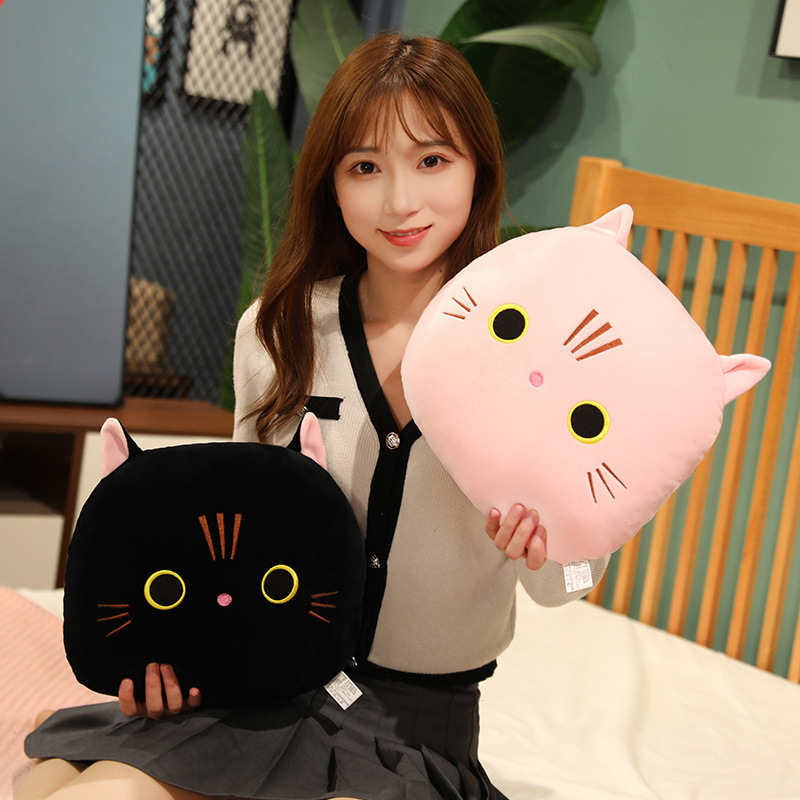 Cat Plushies: Adorable Toy Pillow & Warmer - Perfect Cuddly Companion