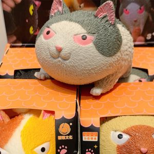 Cat Plushies Angry Cat Stress Relief Toy: Unique Squeeze Decompression Fun