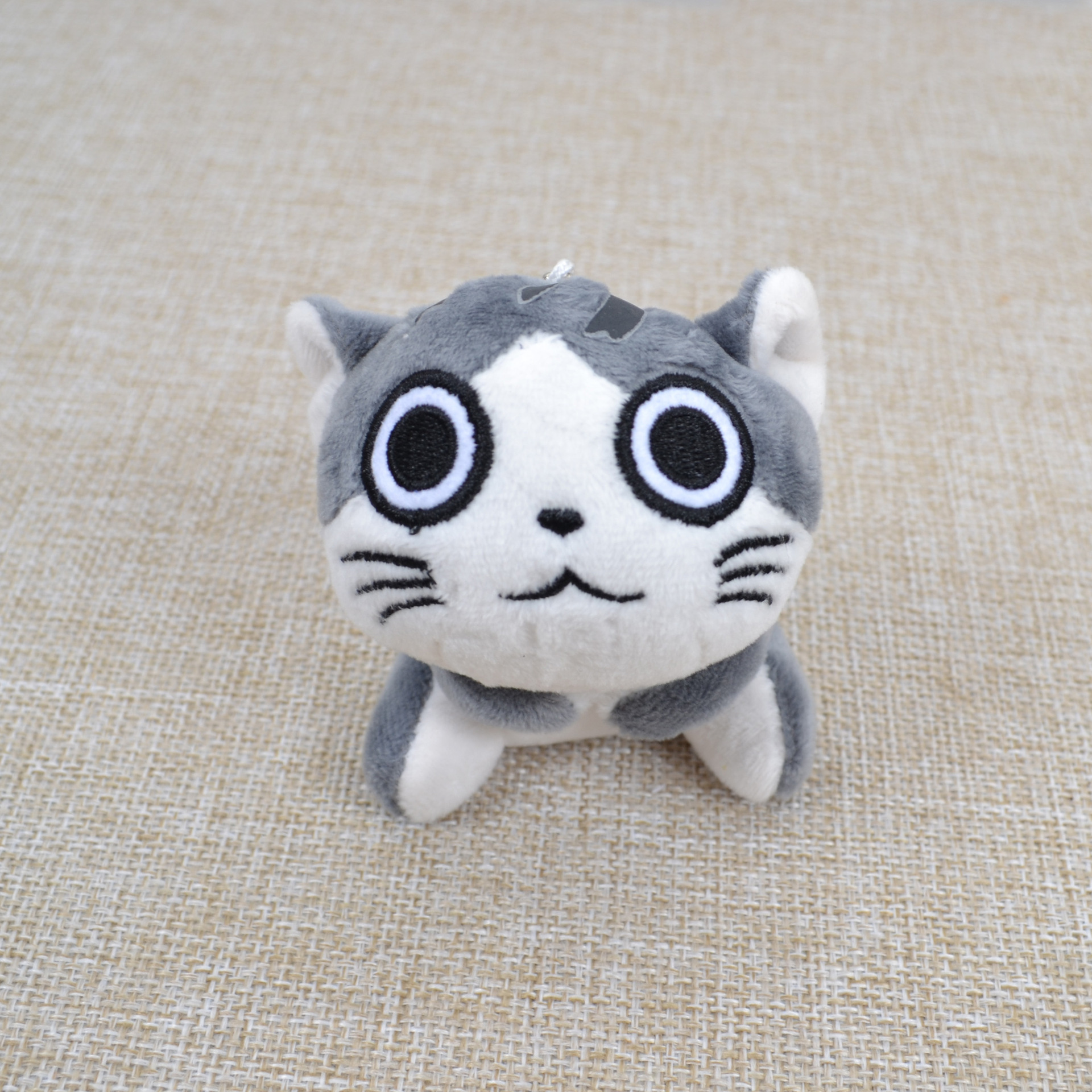 Cat Plushies: Cheese Cat Figurine - Ideal Gift for Lovers & Collectors