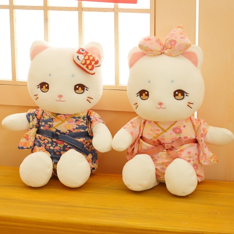 Cat Plushies: Chinese Style Doll - Ideal Birthday Gift for Girls