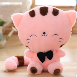 Cat Plushies: Colorful 45cm Big Face Toy - Cute Stuffed Pillow for Kids