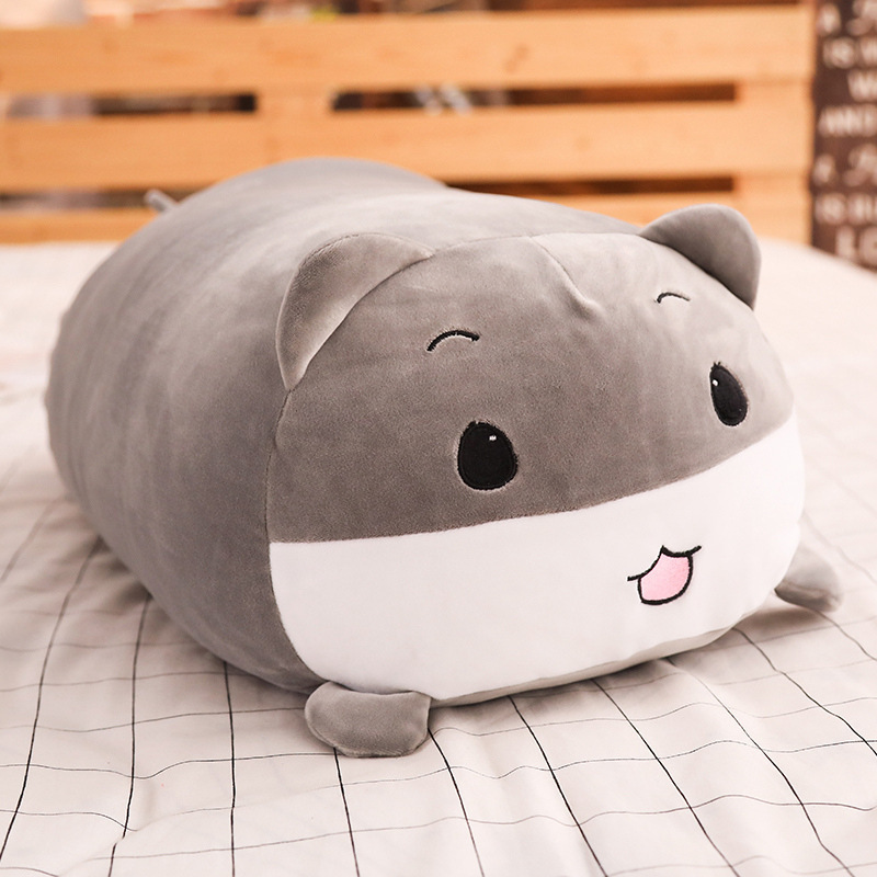 Cat Plushies: Cute Cartoon Hamster Toy - Ideal for Kids & Animal Lovers