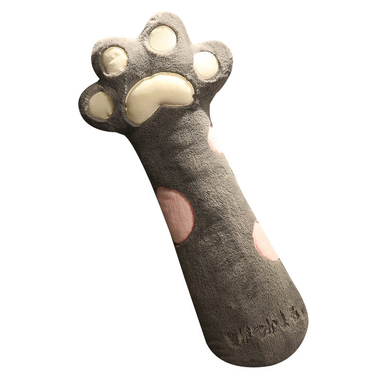 Cat Plushies: Cute Paw Pillow - Ideal Bedside Cuddle Companion
