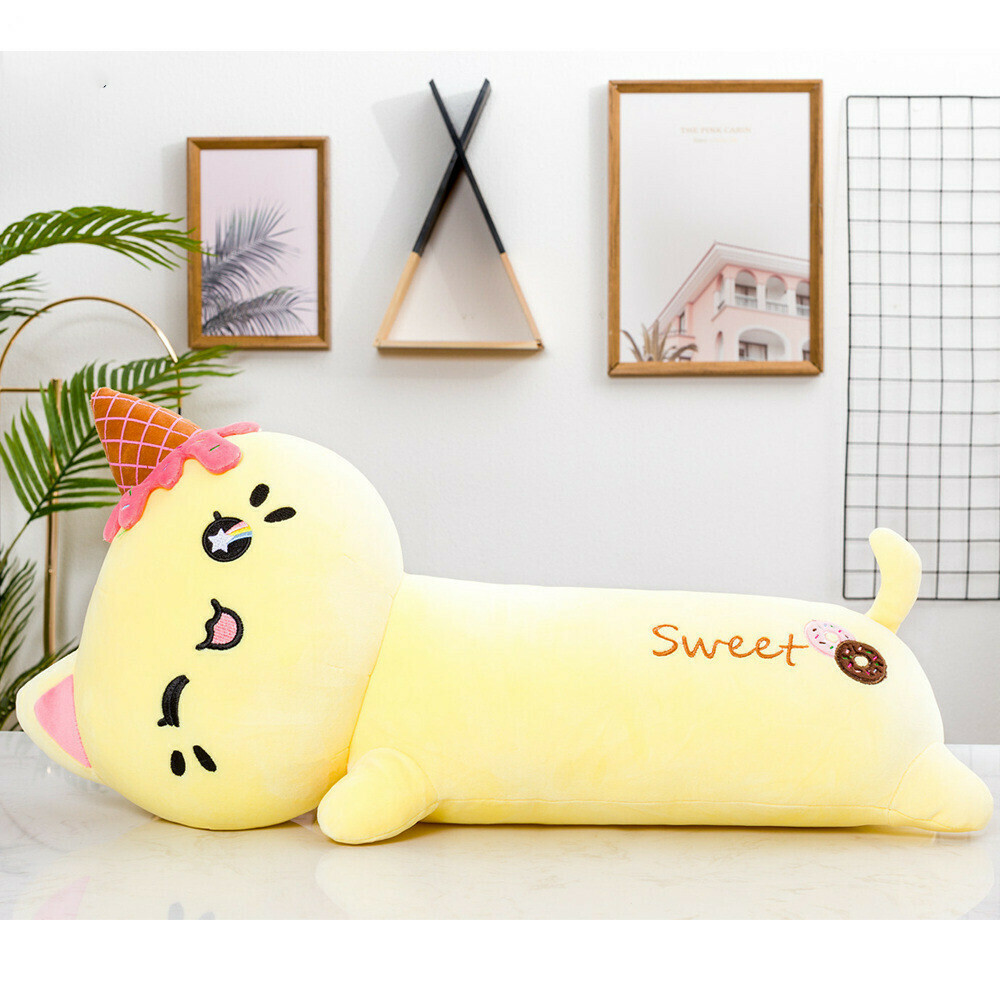 Cat Plushies: Cute Pillow Boyfriend - Long Strip for Cozy Sleep