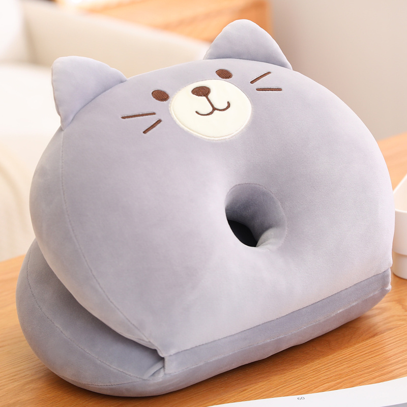 Cat Plushies: Cute Pillow for Stylish Lunch Breaks & Fashion Accessory