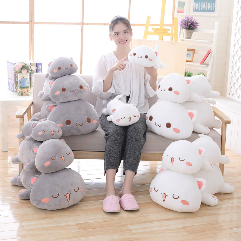 Cat Plushies: Cute Pillow Plush Doll for Girls - Ideal Gift