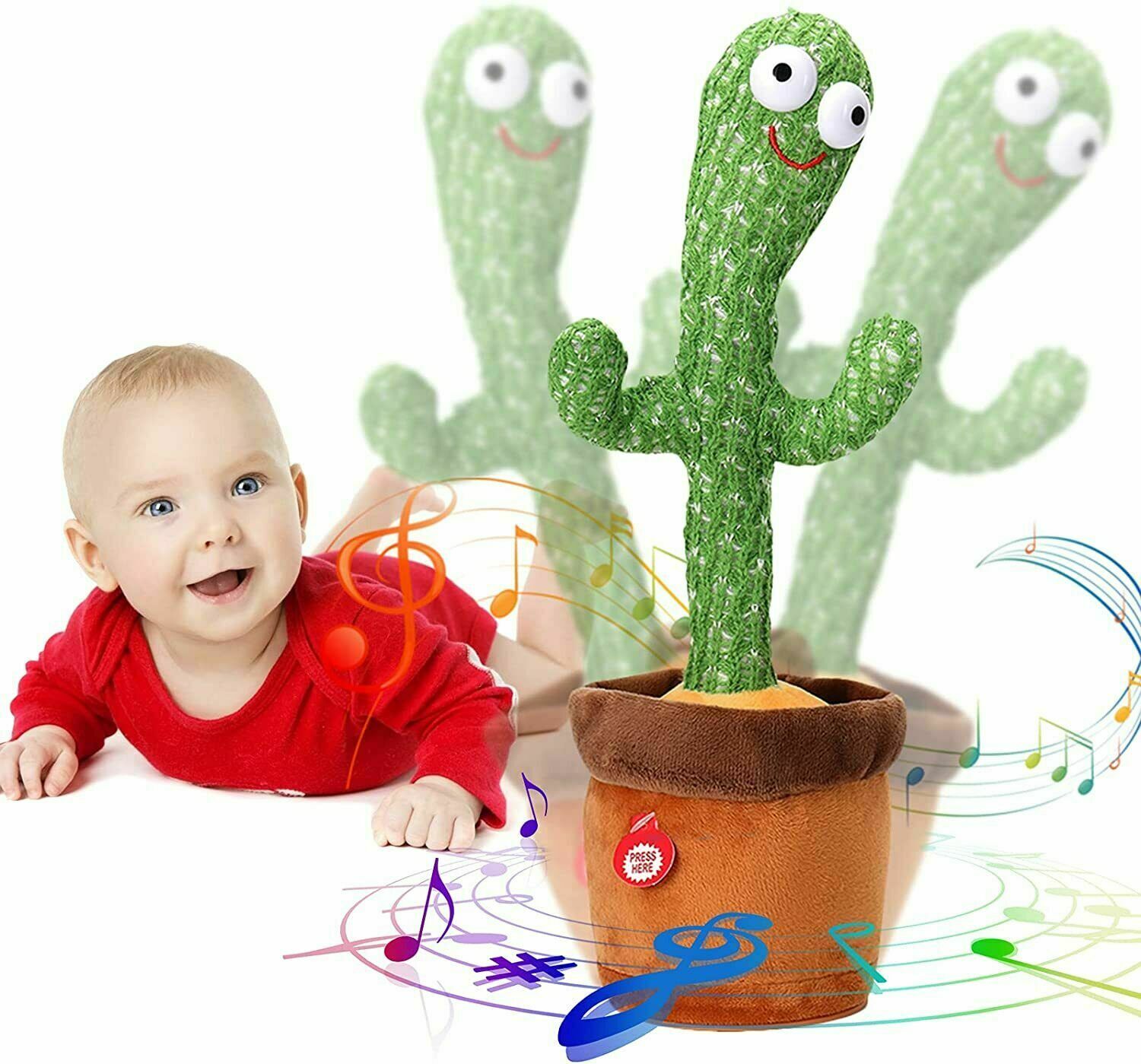 Cat Plushies Dancing Cactus: Sing, Wriggle & Repeat for All Ages