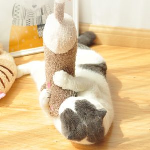 Cat Plushies: Entertaining Toy Pillow Stick for Pet Comfort