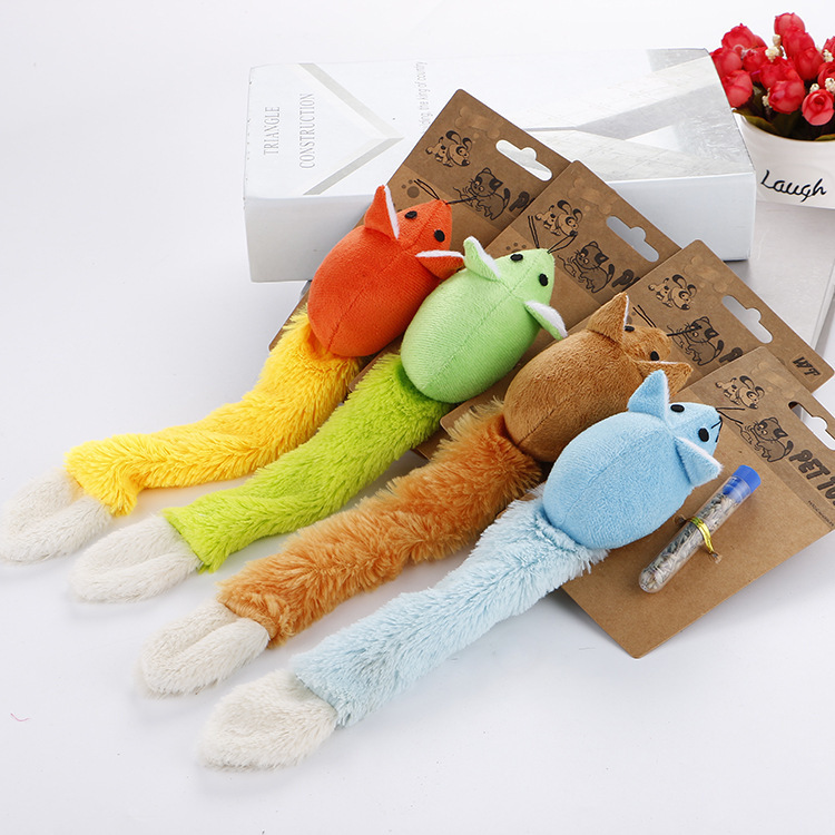 Cat Plushies: Interactive Mouse & Toy for Furry Friends' Fun