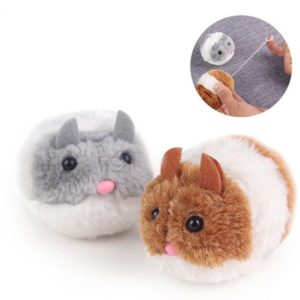 Cat Plushies Interactive Plush Fur Mouse Toy: Shake & Play Fun for Cats