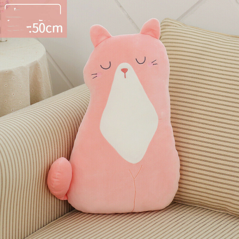 Cat Plushies: Japanese Bedroom Pillows for Napping & Support