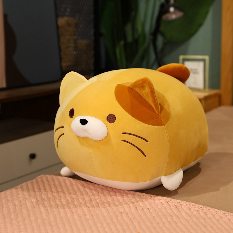 Cat Plushies: Japanese Dumpling Toy - Fat House Cat Hug Pillow