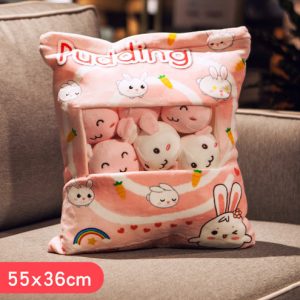 Cat Plushies: Japanese Snack Pillow - Adorable Net Red Plush Doll