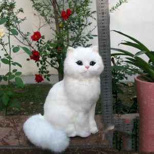 Cat Plushies: Large Desktop Model - Ideal Gift for Animal Lovers