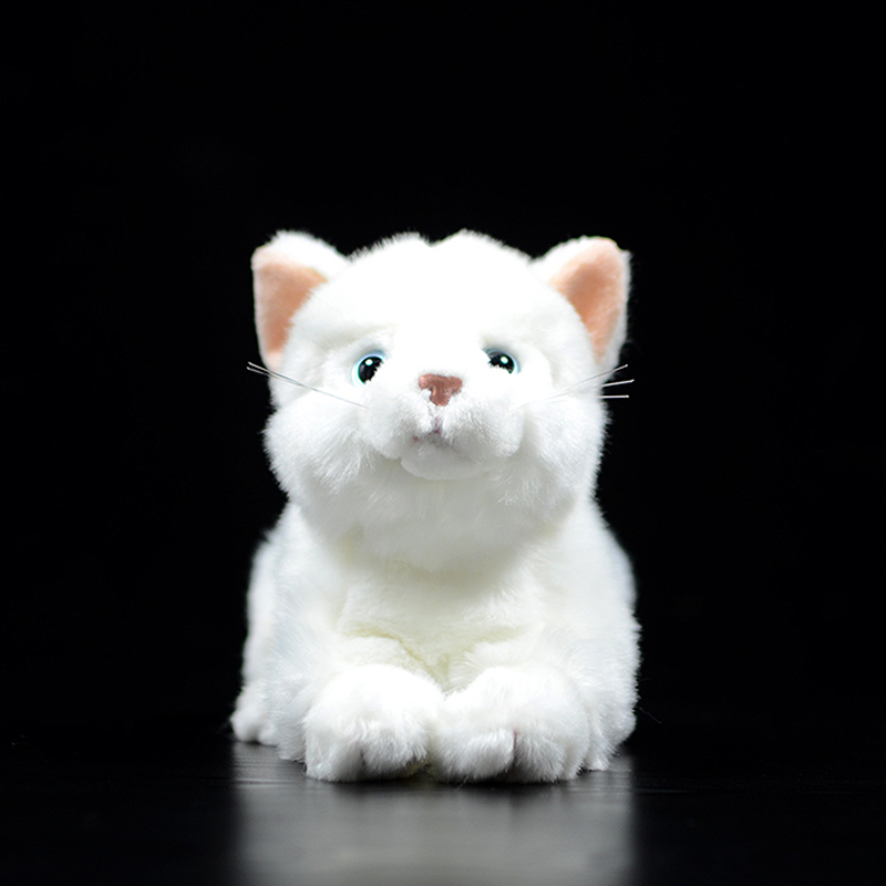 Cat Plushies: Pure White Adorable Toy - Perfect Cat Lovers Gift