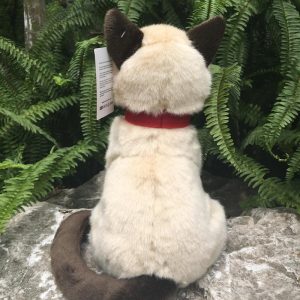 Cat Plushies: Realistic Siamese Toy - Lifelike Soft Fur Cuddle
