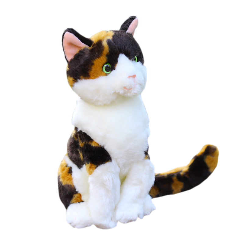 Cat Plushies: Realistic Toy for Kids' Cognitive Development
