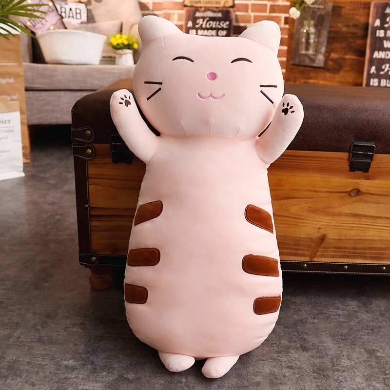 Cat Plushies: Soft Velvet Pillow Dolls for Ultimate Kids' Cuddles