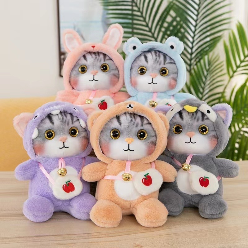Cat Plushies Transforming Toy Doll - Ideal Gift for Kids & Cat Lovers