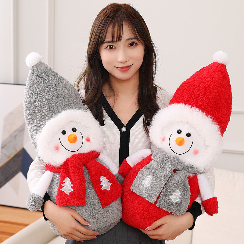 Christmas Plushies Adorable Snowman Plush Toy: Perfect Christmas Gift for Kids
