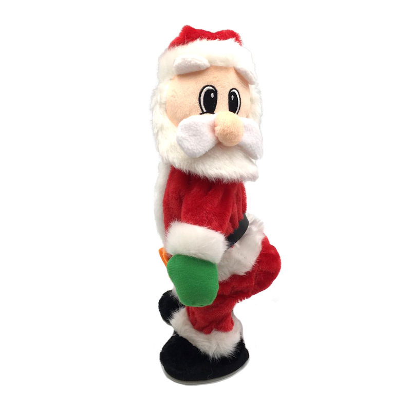 Christmas Plushies Musical Hip-Shaking Santa Claus: Perfect Christmas Ornament