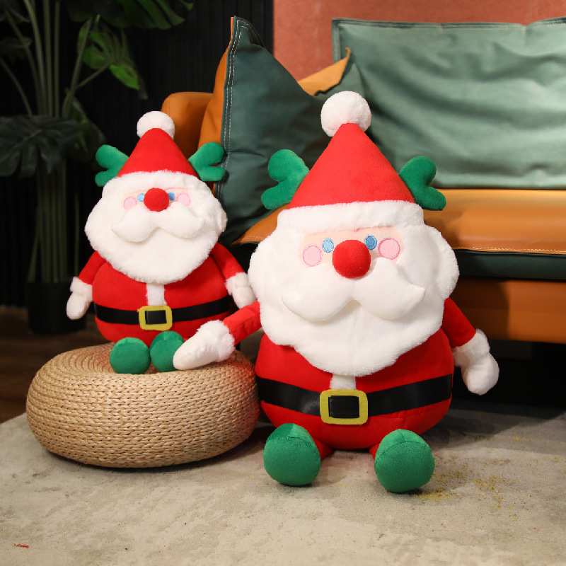 Christmas Plushies Santa Claus Plush Pillow Doll - Perfect Bedtime Companion