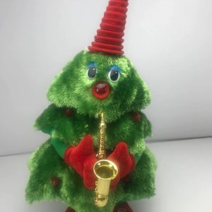 Christmas Plushies Sing & Dance Electric Plush Christmas Tree Toy - Perfect Holiday Gift