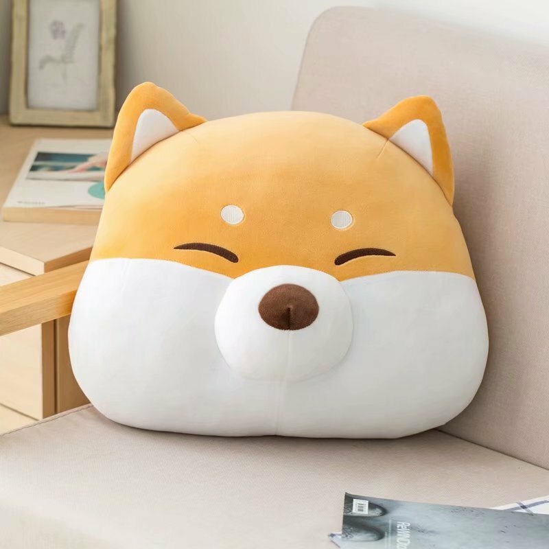 Corgi Plushies Adorable Shiba Inu & Husky Dog Plush Pillow - Perfect for Car & Siesta