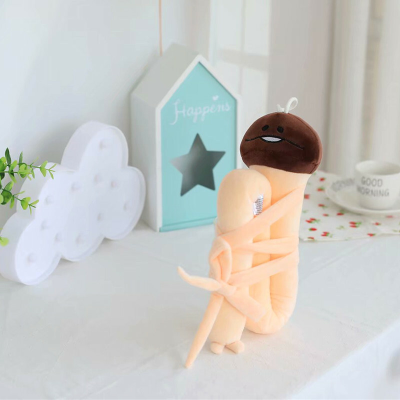 CozyPlushies Adorable Super Plush Mushroom Man Fangji Toy - Perfect Small Doll Gift