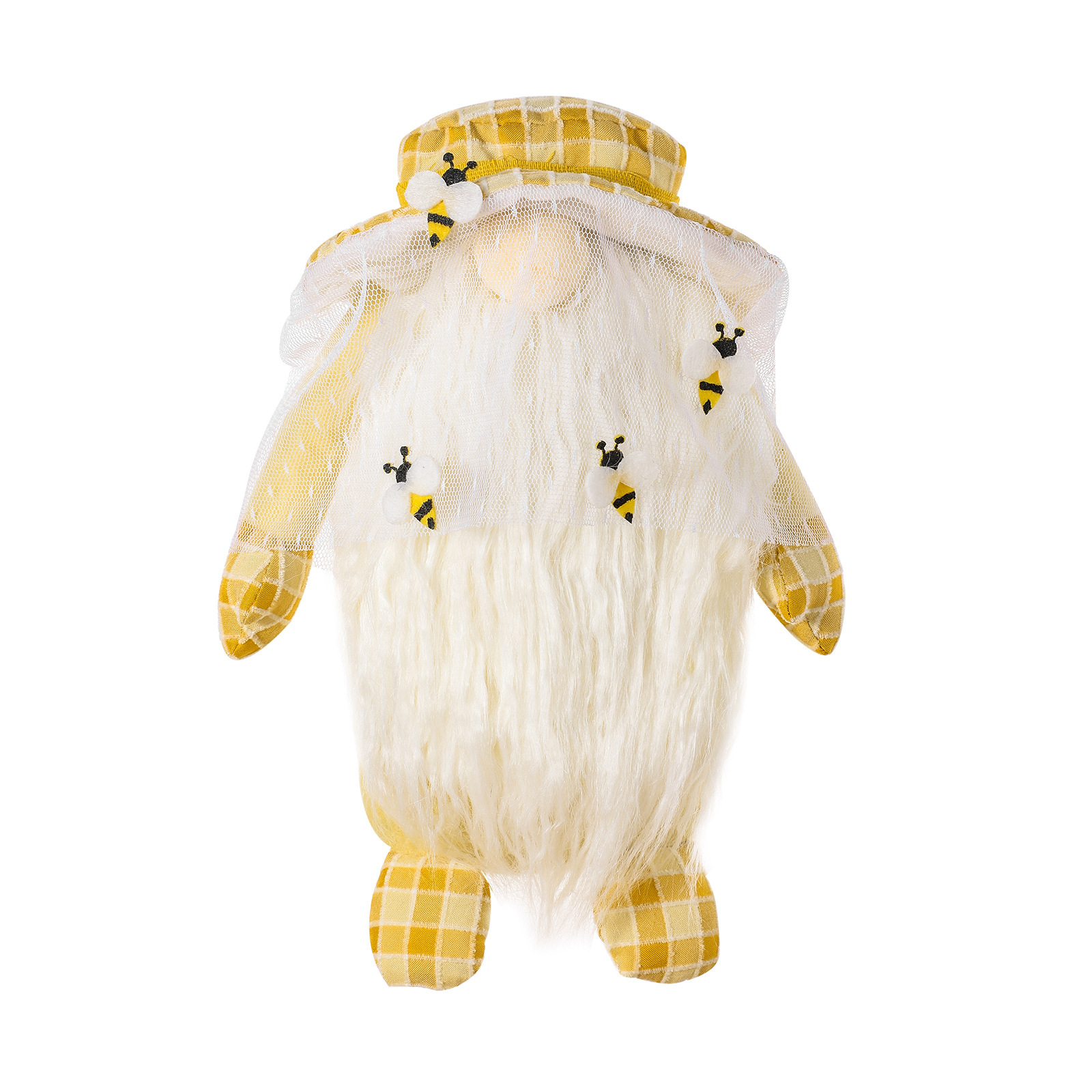 CozyPlushies Charming Bee Faceless Doll Ornament for Home Decor - Perfect Gift