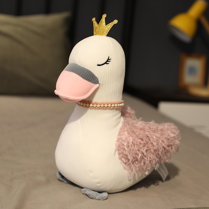 CozyPlushies Enchanting Swan Plush Toy - Perfect Birthday Gift for Kids