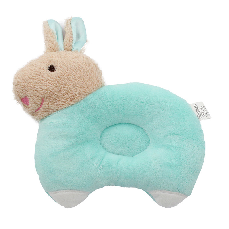 CozyPlushies Ice Silk Baby Pillow for 0-1 Year Olds: Newborn Comfort & Anti-Flat Head