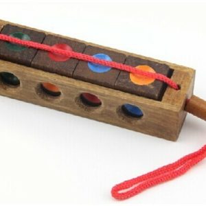 CozyPlushies Interlocking Wooden Puzzle Toy: Boost Your Brain Power!