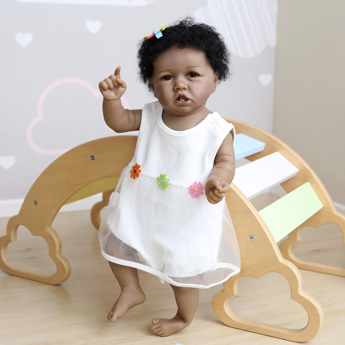 CozyPlushies Lifelike Reborn Toddler Doll: Realistic Simulation for Play & Collectors