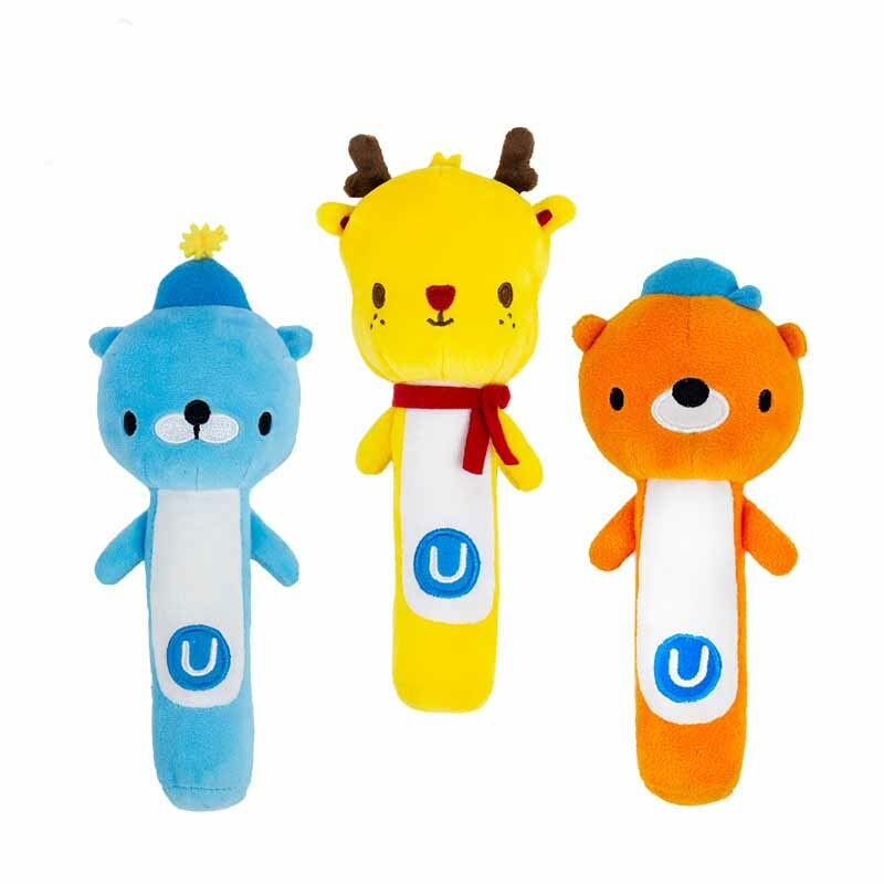 CozyPlushies Soothing Baby Sleep Stick with Plush Toys - Calm & Comforting