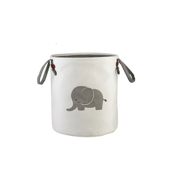 CozyPlushies Versatile Fabric Storage Bucket for Clothes, Toys, and Sundries