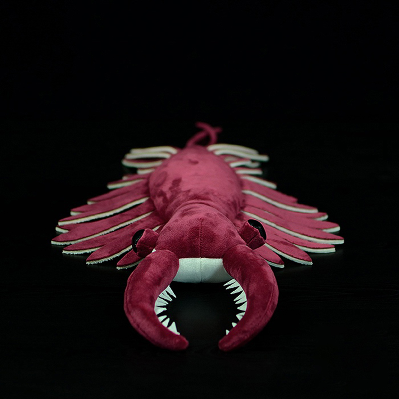 Dinosaur Plushies Authentic Paleontology Series: Broom-Shaped Shrimp Plush Toy