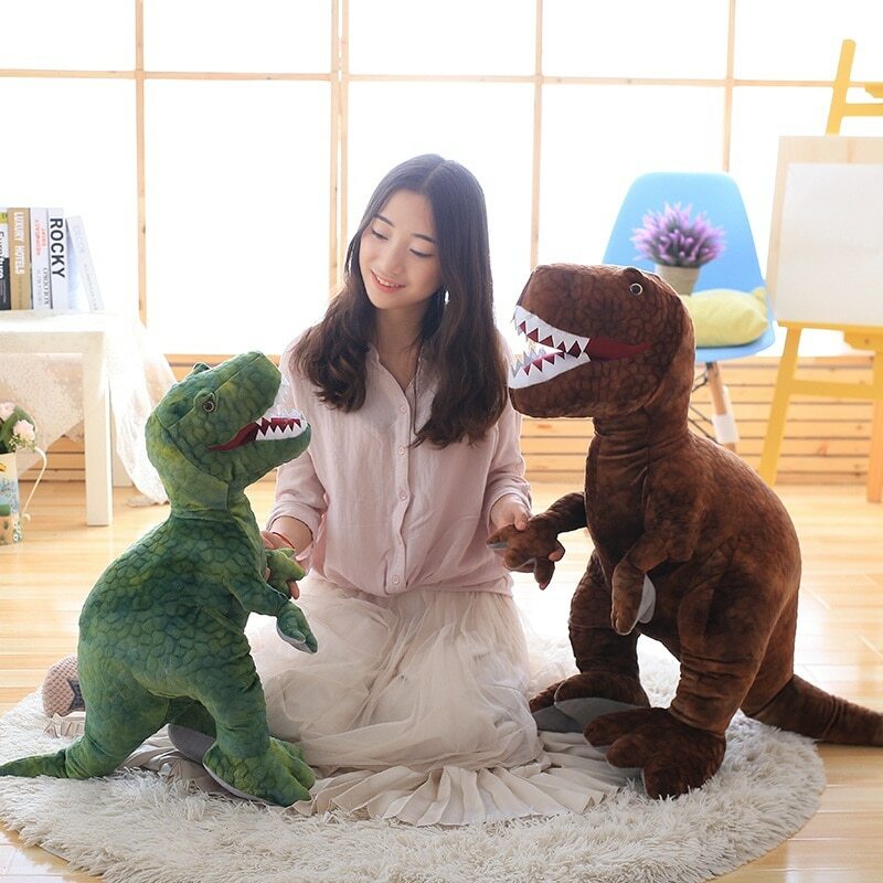 Dinosaur Plushies Tyrannosaurus Triangle Dragon Plush Toy: Adorable Dinosaur Doll for Kids