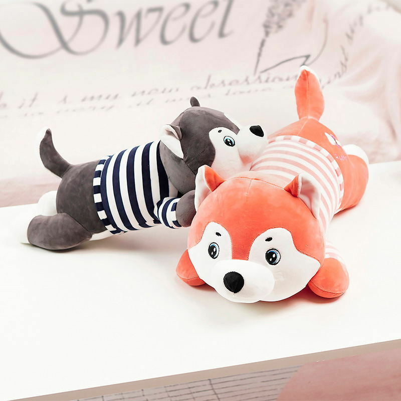 Dog Plushies Adorable Husky Plush Toy Dog: Perfect Cuddly Companion for All Ages