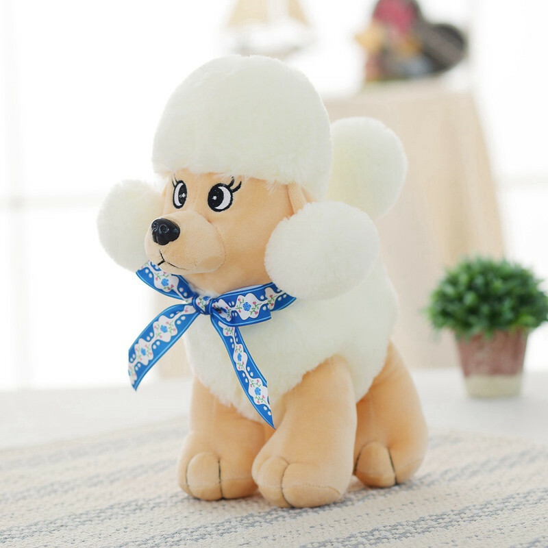 Dog Plushies Adorable Poodle Plush Toy: Perfect Gift for Dog Lovers