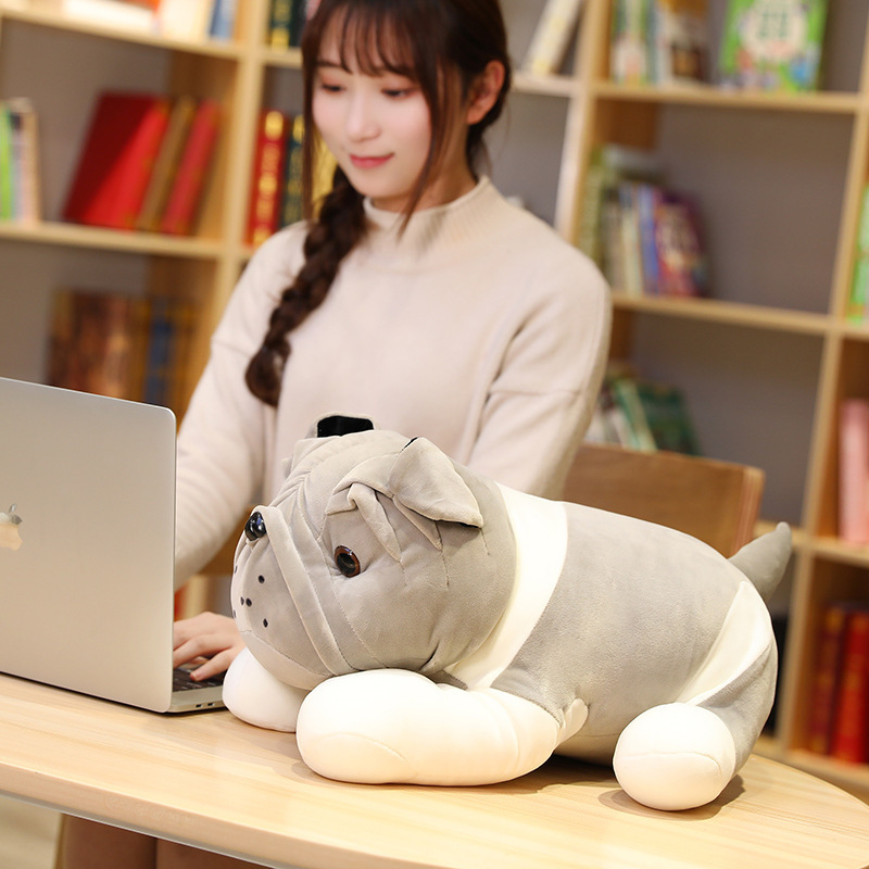Dog Plushies Adorable Shar Pei Plush Toy - Perfect Cuddly Companion for Kids