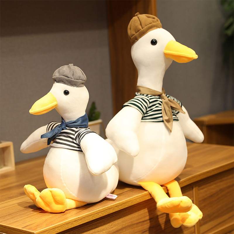 Duck Plushies Adorable Painter Duck Plush Toy - Perfect Gift for Art Lovers