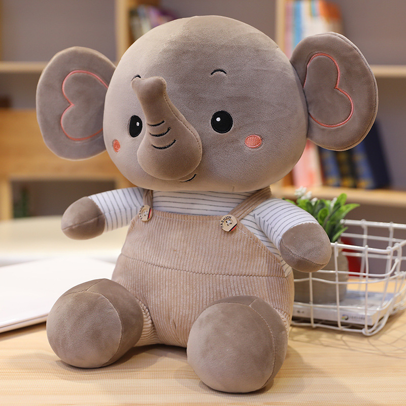 Elephant Plushies Adorable Baby Elephant Soft Toy - Perfect Wedding Gift Idea