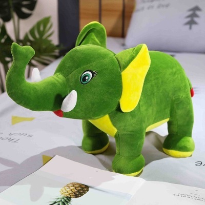 Elephant Plushies Adorable Cartoon Elephant Plush Toy - Perfect Gift for Kids
