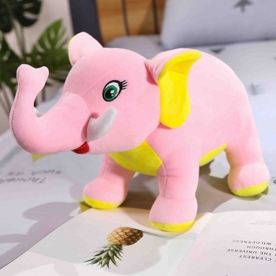 Elephant Plushies Adorable Cartoon Elephant Plush Toy - Perfect Gift for Kids