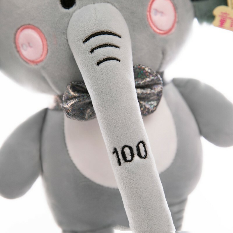 Elephant Plushies Adorable Long-Nose Elephant Plush Toy - Soft & Cuddly Creative Doll