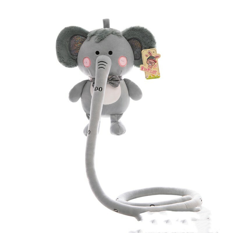 Elephant Plushies Adorable Long-Nose Elephant Plush Toy - Soft & Cuddly Creative Doll