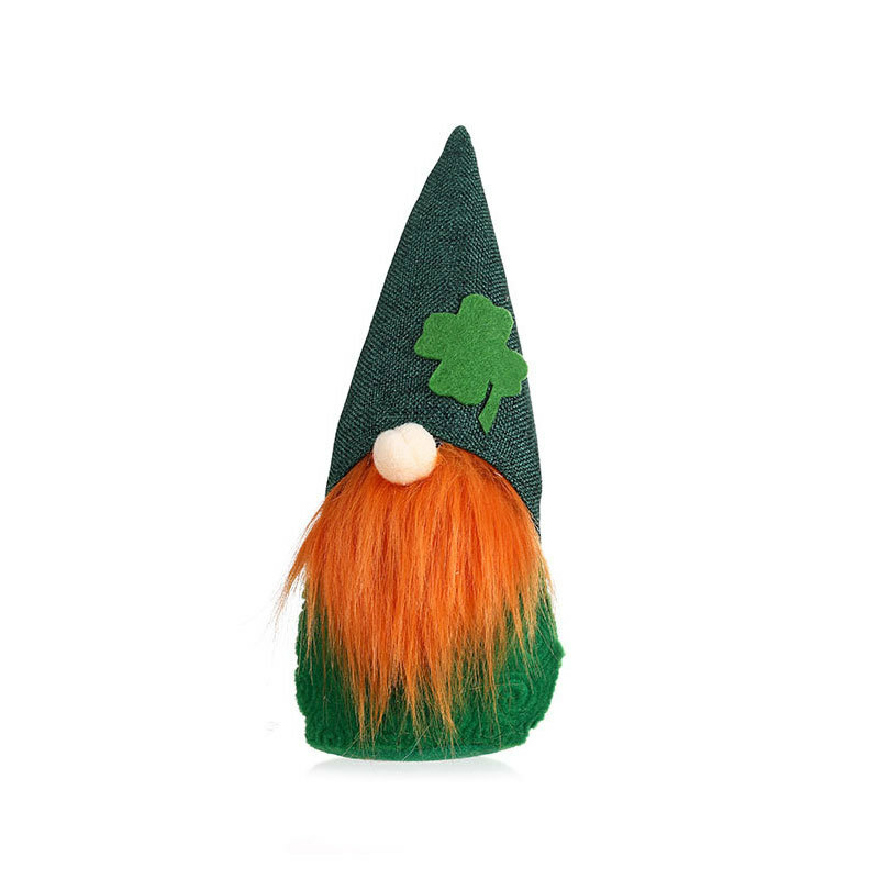 Event Plushies Charming Legless Irish Gnome for St. Patrick's Day Decor