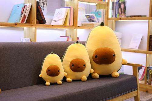 Food Plushies Adorable Avocado Plush Toy: Perfect Cuddly Gift for All Ages