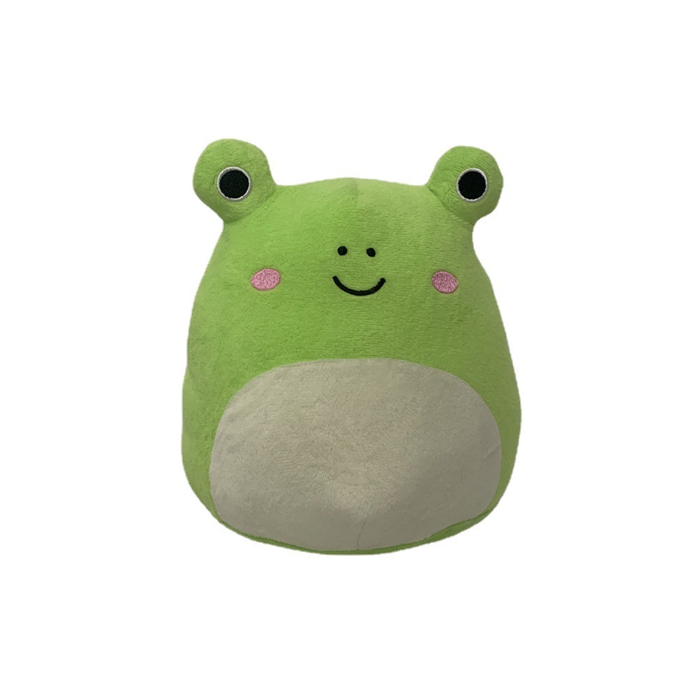 Frog Plushies Adorable Colorful Frog Plush Pillow Toy - Perfect Cuddle Buddy